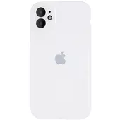 Чохол Silicone Case Full Camera Protective (AA) для Apple iPhone 12 (6.1 ") Білий / White