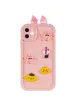 Чехол TPU Toys Case with Ears для Apple iPhone 12 (6.1") Light Pink