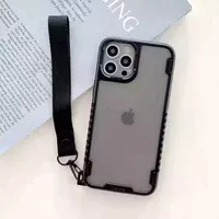 Чохол TPU+PC TRAVEL Carbon для Apple iPhone 12 Pro (6.1") Чорний