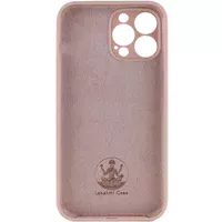 Чехол Silicone Case Lakshmi Square Full Camera для Apple iPhone 12 Pro (6.1") Розовый / Pink Sand