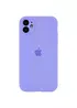 Чехол Silicone Case Full Camera Protective (AA) для Apple iPhone 12 (6.1") Сиреневый / Dasheen