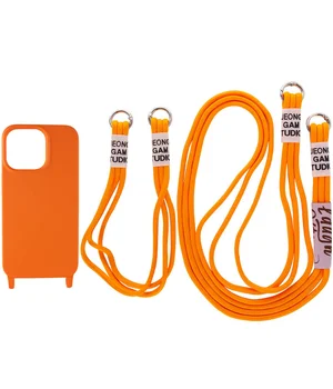 Чохол TPU two straps California для Apple iPhone 12 Pro / 12 (6.1") Помаранчевий