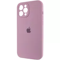 Чехол Silicone Case Full Camera Protective (AA) для Apple iPhone 12 Pro (6.1") Лиловый / Lilac Pride