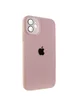 Чехол TPU+Glass Sapphire Midnight для Apple iPhone 12 (6.1") Розовый / Pink Sand