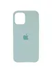 Чехол Silicone Case (AA) для Apple iPhone 12 Pro / 12 (6.1") Бирюзовый / Turquoise