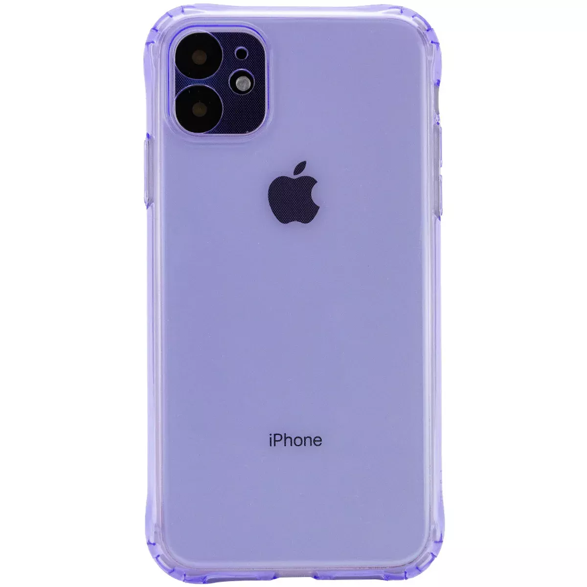 TPU чехол Ease Glossy Full Camera для Apple iPhone 12 (6.1") Сиреневый