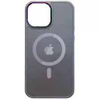 Чехол TPU+Glass Sapphire Mag Evo case для Apple iPhone 12 Pro / 12 (6.1") Grey