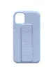 Чохол Silicone Case Hand Holder для Apple iPhone 12 Pro / 12 (6.1 ") Бузковий / Dasheen