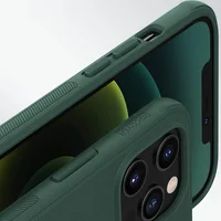 Чехол Nillkin Matte Pro для Apple iPhone 12 Pro / 12 (6.1") Зеленый / Deep Green