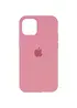 Чохол Silicone Case Full Protective (AA) для Apple iPhone 12 Pro / 12 (6.1 ") Рожевий / Light pink