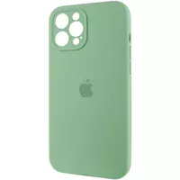 Чохол Silicone Case Full Camera Protective (AA) Apple iPhone 12 Pro (6.1") Зелений / Pistachio