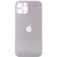 TPU + Glass чохол Matte Candy Full camera для Apple iPhone 12 Pro (6.1 ") Білий