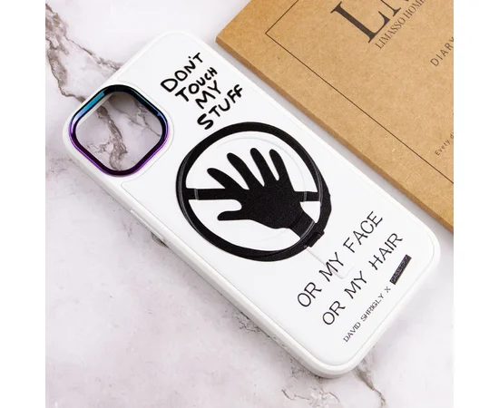 TPU+PC чехол Funny pictures with MagSafe для Apple iPhone 12 Pro / 12 (6.1") Don't touch