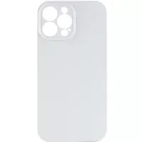 Чехол Silicone Case Lakshmi Square Full Camera для Apple iPhone 12 Pro (6.1") Белый / White