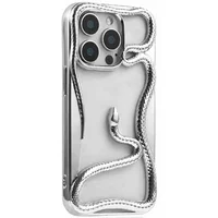 TPU чехол Snake для Apple iPhone 12 Pro / 12 (6.1") Silver