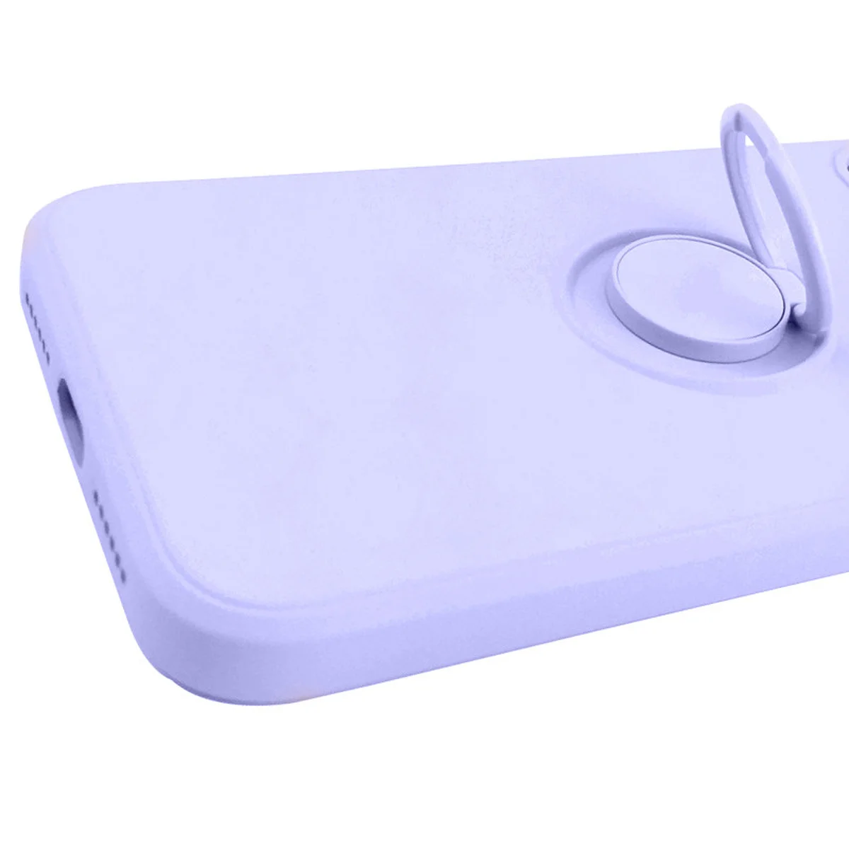 Чехол TPU Candy Ring Full Camera для Apple iPhone 12 Pro (6.1") Сиреневый / Dasheen