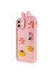 Чехол TPU Toys Case with Ears для Apple iPhone 12 (6.1") Light Pink