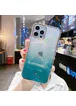TPU+Glass чехол Aurora Classic для Apple iPhone 12 Pro / 12 (6.1") Зеленый