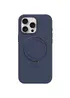Чехол Silicone Case Full Protective NO LOGO with Ring для Apple iPhone 12 Pro / 12 (6.1") Dark Blue