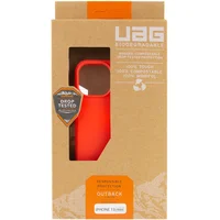 Чехол UAG OUTBACK BIO для Apple iPhone 13 mini (5.4") Красный