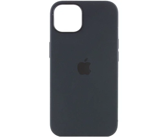 Чехол Silicone case (AAA) full with Magsafe and Animation для Apple iPhone 13 mini (5.4") Черный / Midnight
