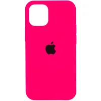 Чохол Silicone Case Full Protective (AA) для Apple iPhone 13 mini (5.4 ") Рожевий / Barbie pink