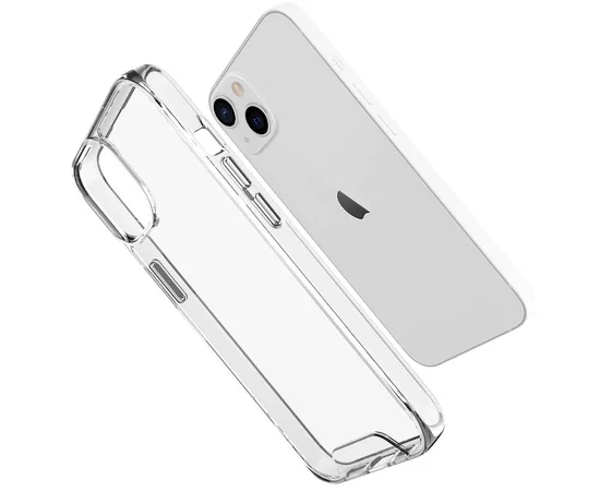 Чохол TPU Space Case transparent для Apple iPhone 13 mini (5.4") Прозорий