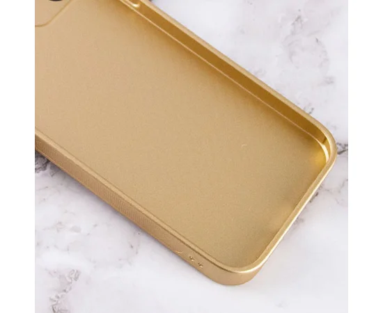 TPU+Glass чехол Matte Candy Full camera для Apple iPhone 13 mini (5.4") Золотой