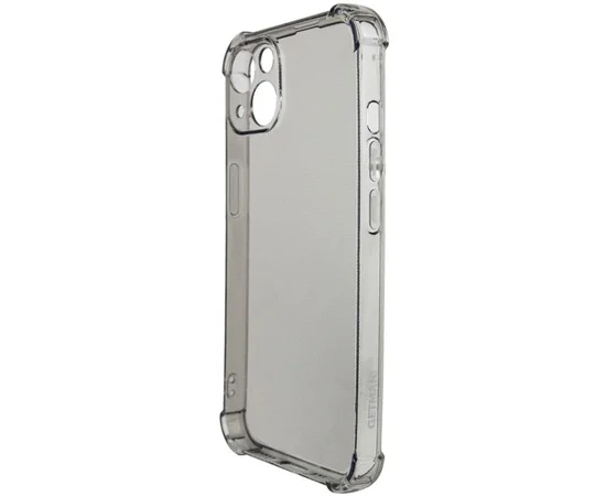 TPU чехол GETMAN Ease logo усиленные углы для Apple iPhone 13 mini (5.4") Серый (прозрачный)