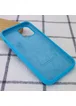 Чехол Silicone Case Full Protective (AA) для Apple iPhone 13 mini (5.4") Голубой / Blue