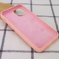 Чехол Silicone Case Full Protective (AA) для Apple iPhone 13 mini (5.4") Оранжевый / Grapefruit