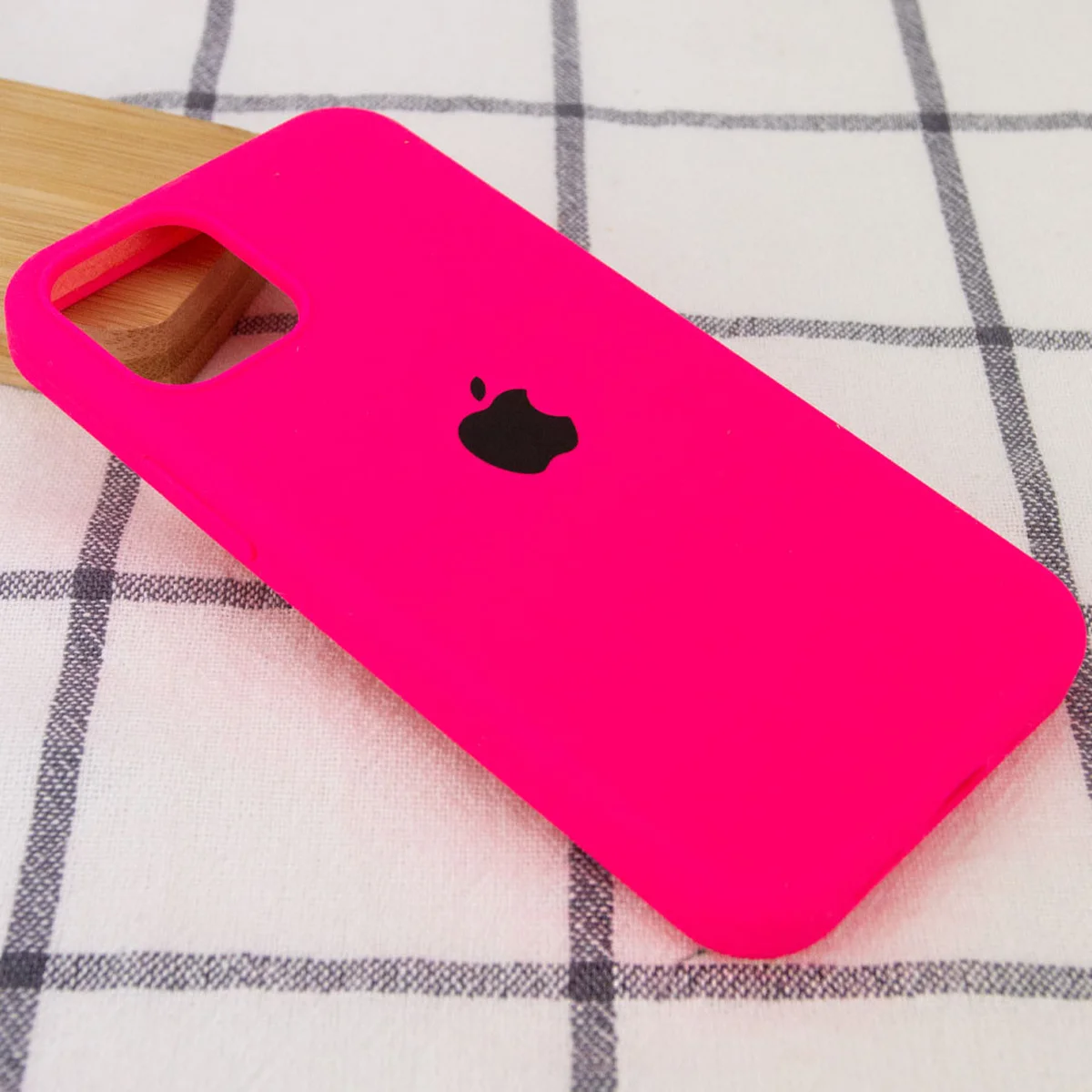 Чохол Silicone Case Full Protective (AA) для Apple iPhone 13 mini (5.4 ") Рожевий / Barbie pink