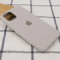 Чехол Silicone Case Full Protective (AA) для Apple iPhone 13 mini (5.4") Серый / Stone