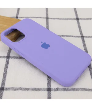 Чохол Silicone Case Full Protective (AA) для Apple iPhone 13 mini (5.4 ") Бузковий / Dasheen