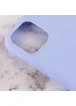 Силиконовый чехол Candy для Apple iPhone 13 mini (5.4") Голубой / Lilac Blue