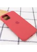 Чехол Silicone Case Full Protective (AA) для Apple iPhone 13 mini (5.4") Красный / Camellia