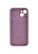 Чехол Silicone Case Full Camera Protective (AA) для Apple iPhone 13 mini (5.4") Лиловый / Lilac Pride
