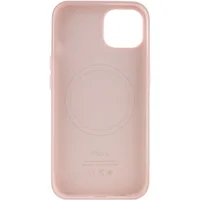 Чехол Silicone case (AAA) full with Magsafe and Animation для Apple iPhone 13 mini (5.4") Розовый / Chalk Pink