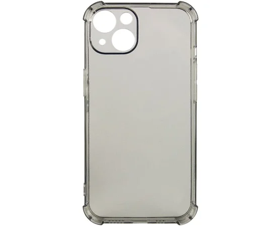 TPU чехол GETMAN Ease logo усиленные углы для Apple iPhone 13 mini (5.4") Серый (прозрачный)