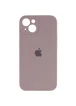 Чехол Silicone Case Full Camera Protective (AA) для Apple iPhone 13 mini (5.4") Серый / Lavender