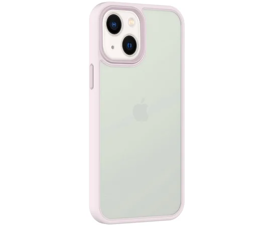 TPU+PC чохол Metal Buttons для Apple iPhone 13 mini (5.4") Рожевий