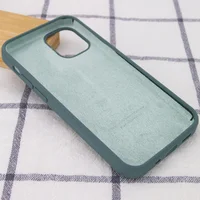 Чохол Silicone Case Full Protective (AA) для Apple iPhone 13 mini (5.4 ") Зелений / Cactus