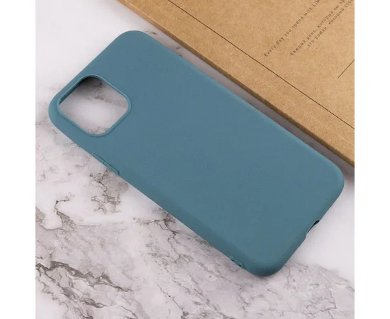 Силиконовый чехол Candy для Apple iPhone 13 mini (5.4") Синий / Powder Blue