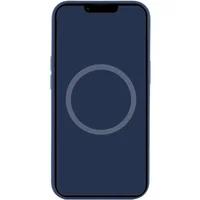 Чехол Silicone case (AAA) full with Magsafe and Animation для Apple iPhone 13 mini (5.4") Синий / Abyss Blue