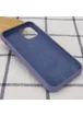 Чехол Silicone Case Full Protective (AA) для Apple iPhone 13 mini (5.4") Серый / Lavender Gray