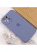 Чехол Silicone Case Full Camera Protective (AA) для Apple iPhone 13 mini (5.4") Серый / Lavender Gray