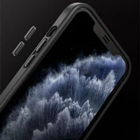 TPU+PC чехол Metal Buttons для Apple iPhone 13 mini (5.4") Черный