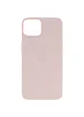 Чехол Silicone case (AAA) full with Magsafe and Animation для Apple iPhone 13 mini (5.4") Розовый / Chalk Pink
