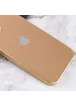 TPU+Glass чехол Matte Candy Full camera для Apple iPhone 13 mini (5.4") Золотой