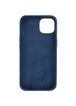 Чехол Silicone case (AAA) full with Magsafe and Animation для Apple iPhone 13 mini (5.4") Синий / Abyss Blue